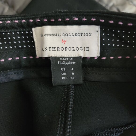 Anthropologie Essential Tulip Hem Trouser Pant - Picture 9 of 14